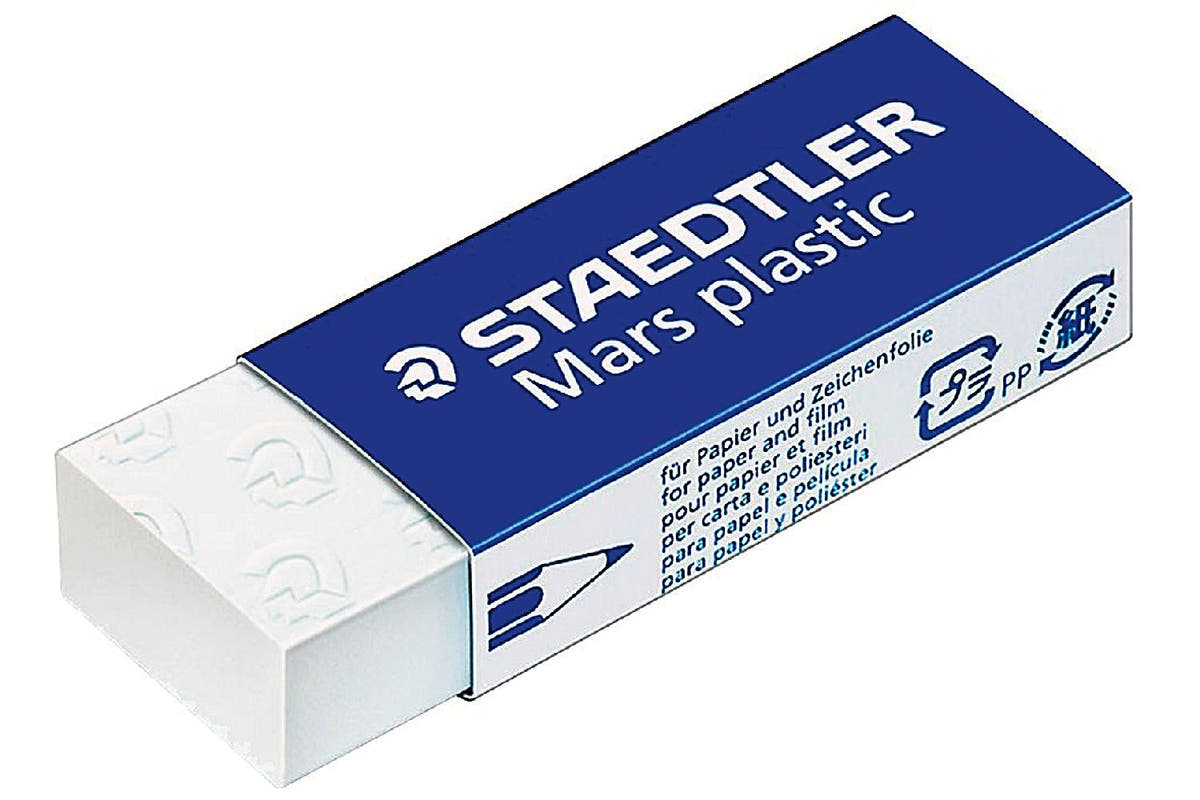 Staedtler Radierer Mars plastic weiss - Bild 1