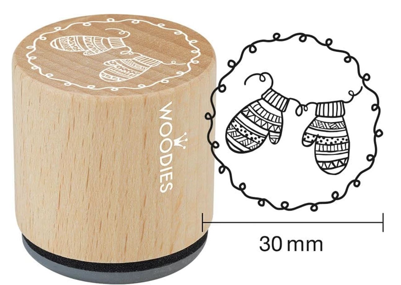 Woodies Holz - Stempel Weihnachtsmotiv - Bild 3