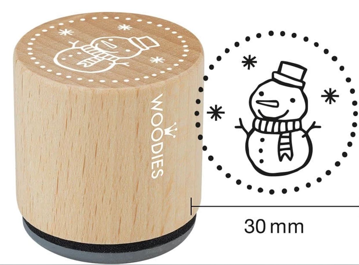 Woodies Holz - Stempel Weihnachtsmotiv - Bild 6