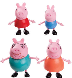 Peppa Pig Familie Wutz 4 Spielfiguren