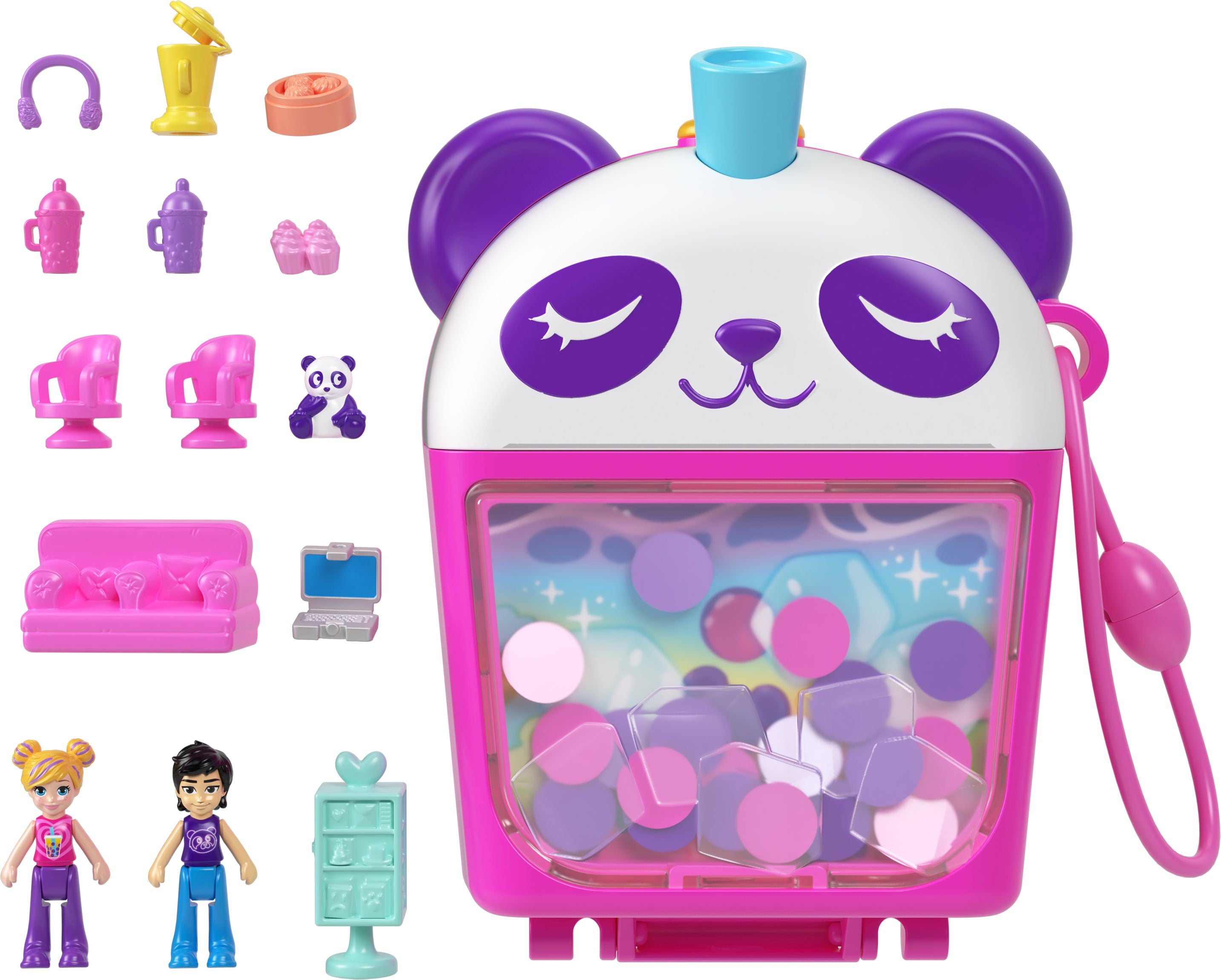 Polly Pocket Bubble Tea Pandaschatulle - Bild 1