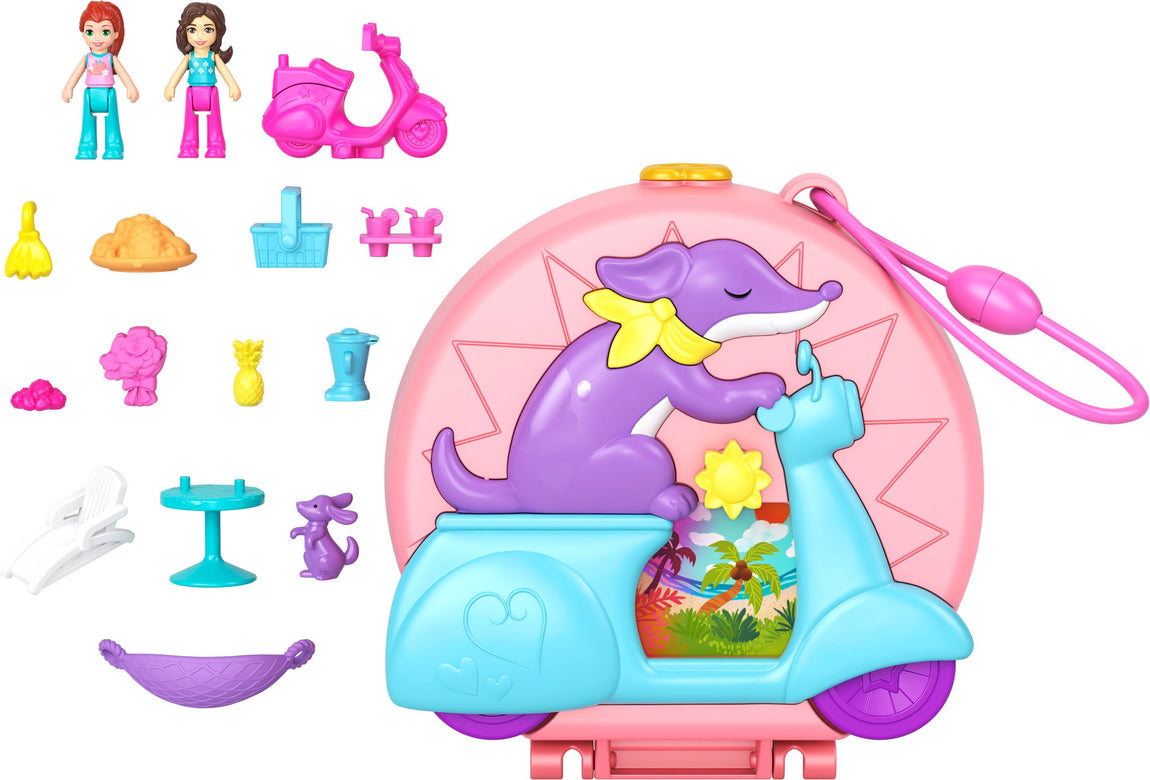 Polly Pocket Moped Schatulle
