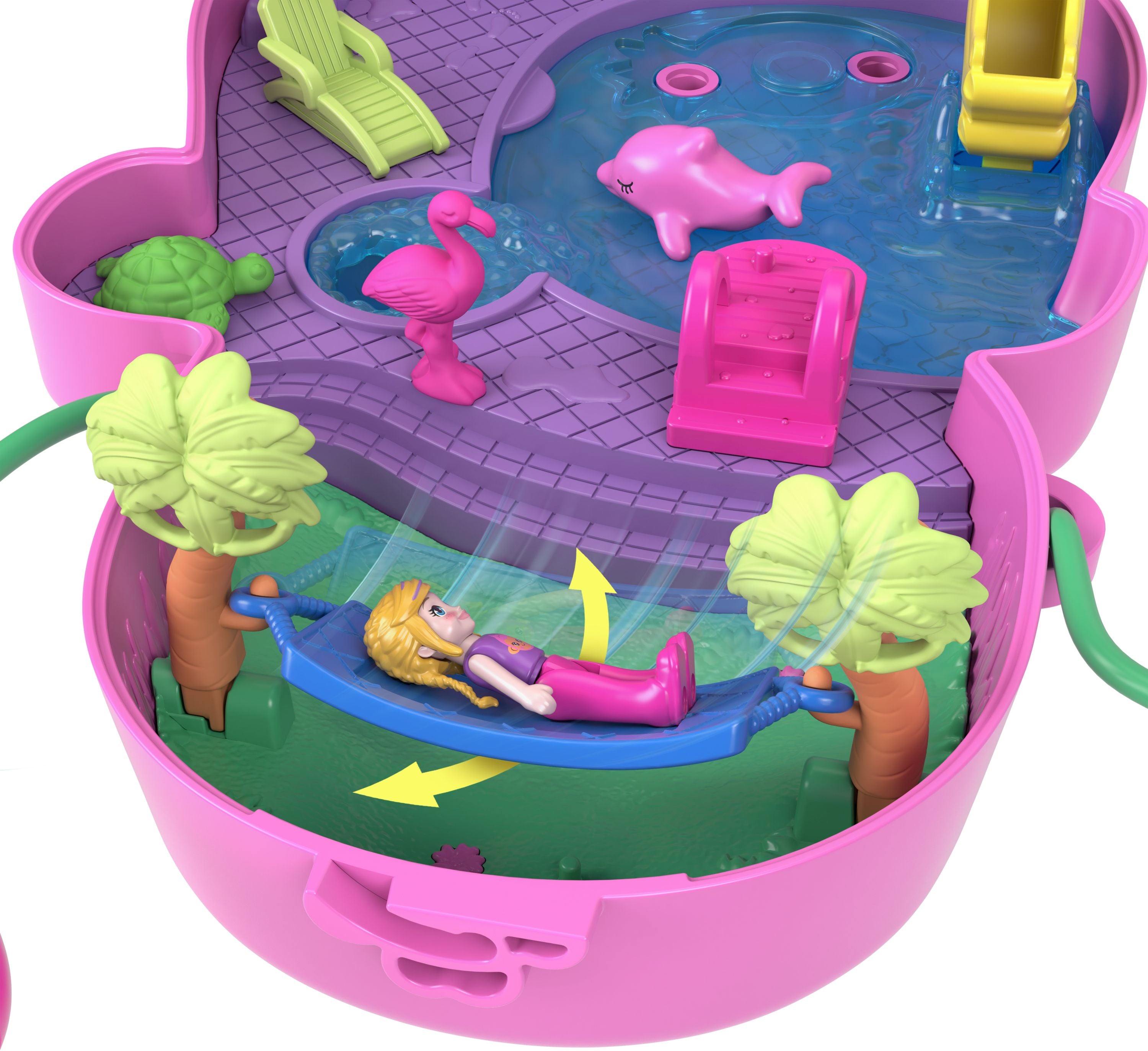Polly Pocket Schatulle Affenmama und Baby - Bild 3
