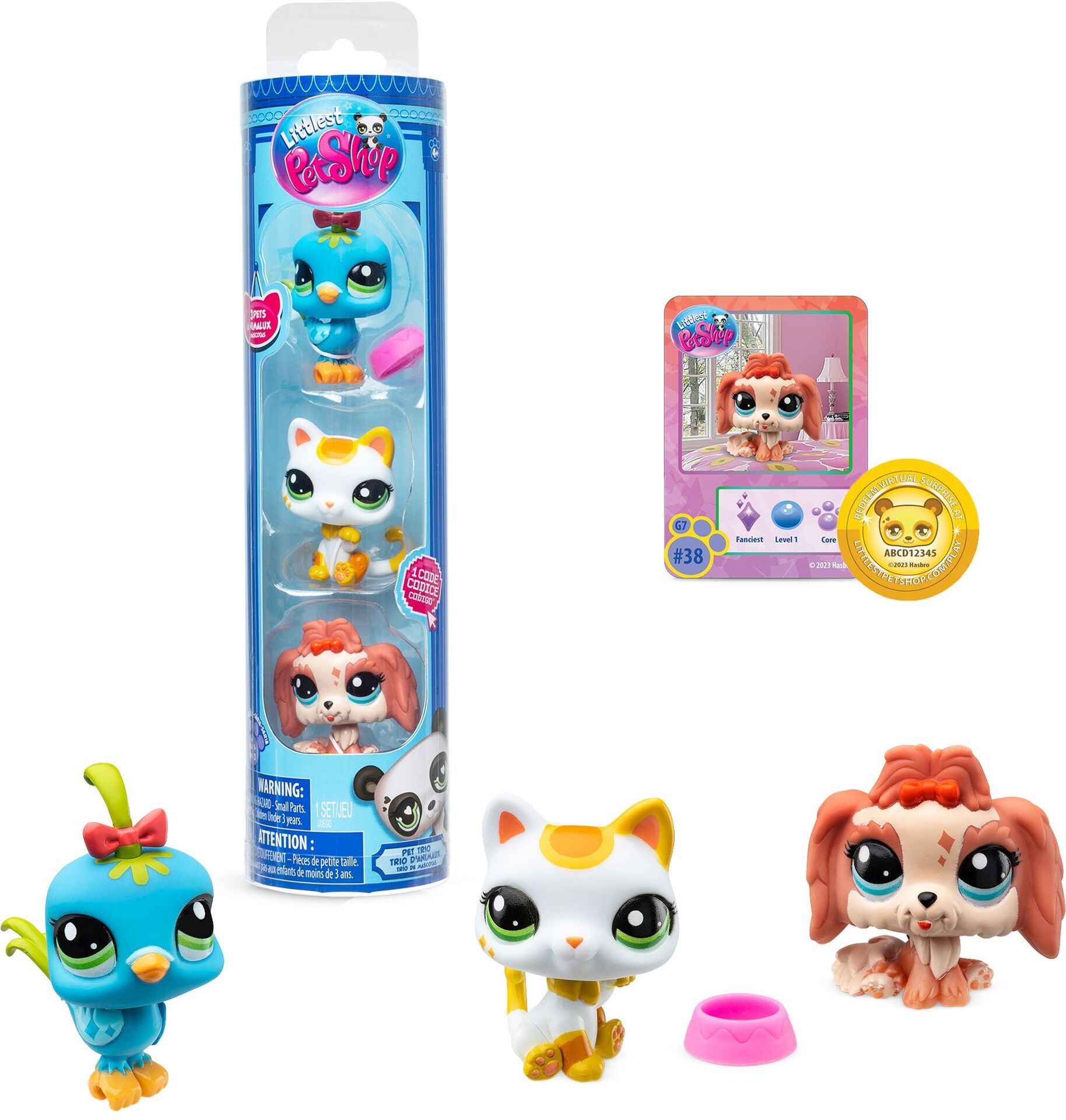 Littlest Pet Shop Tube mit 3 Pets - Bild 1