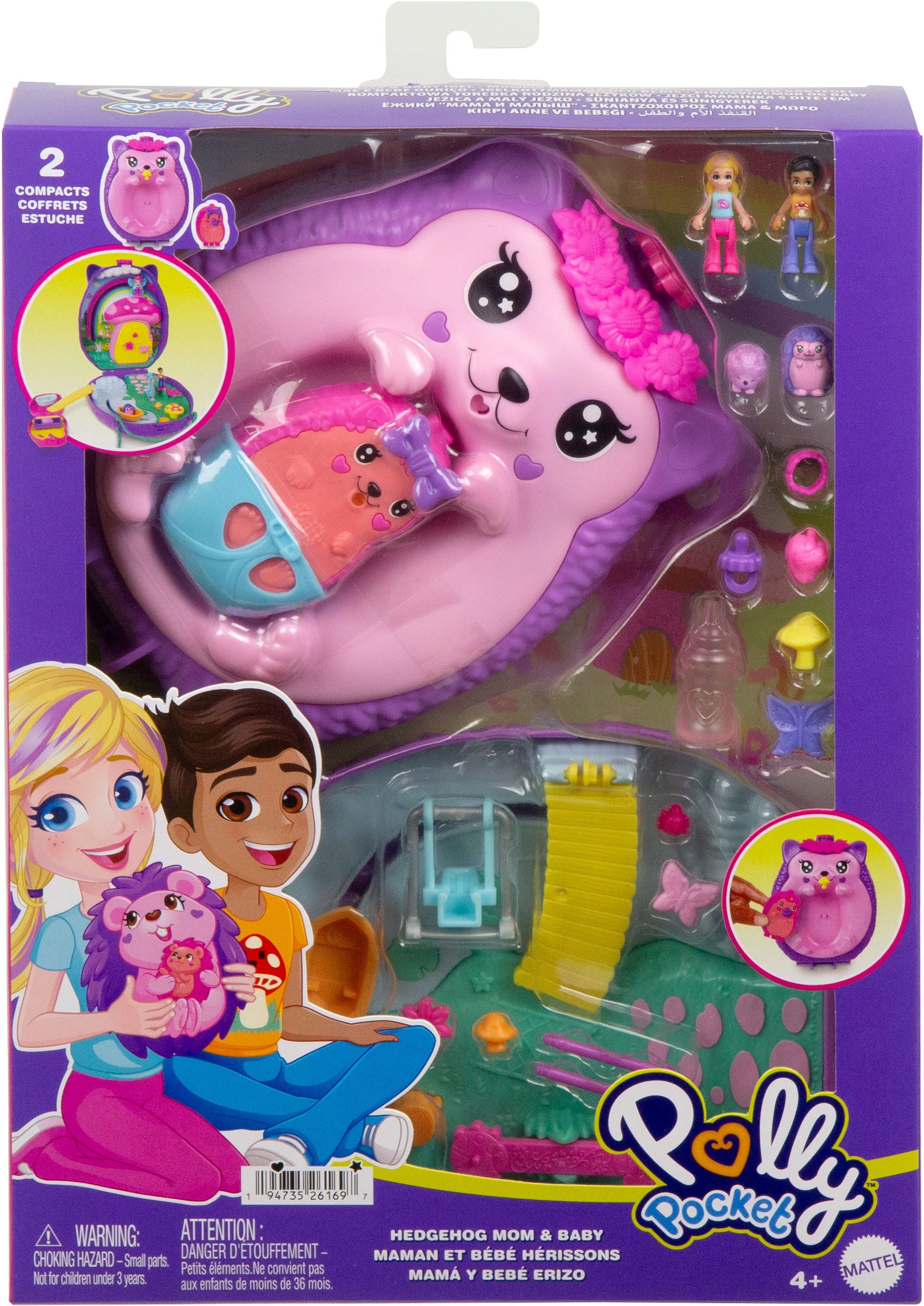 Polly Pocket Igel Mama & Baby Schatulle - Bild 5
