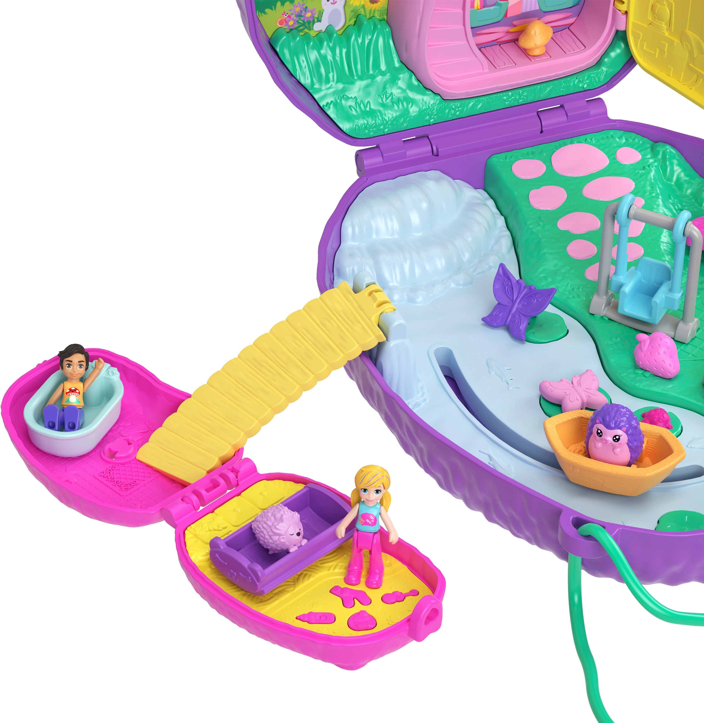 Polly Pocket Igel Mama & Baby Schatulle - Bild 4