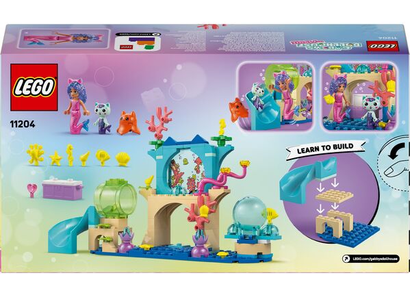 LEGO Gabby's Dollhouse Meerjungfrau Gabbys Aquarium Abenteuer 11204 - Bild 6