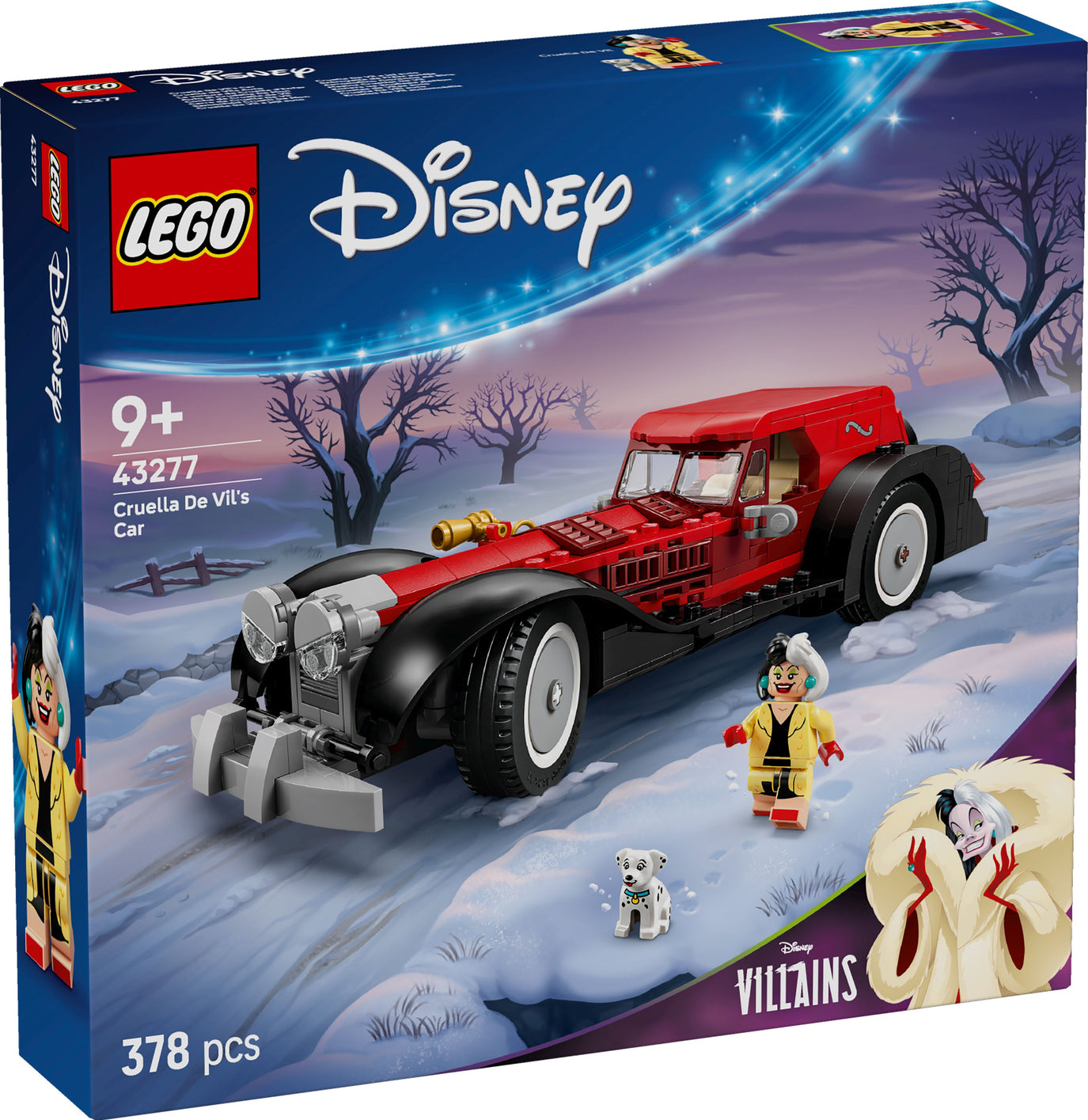 LEGO Disney Cruella de Vils Auto 43277
