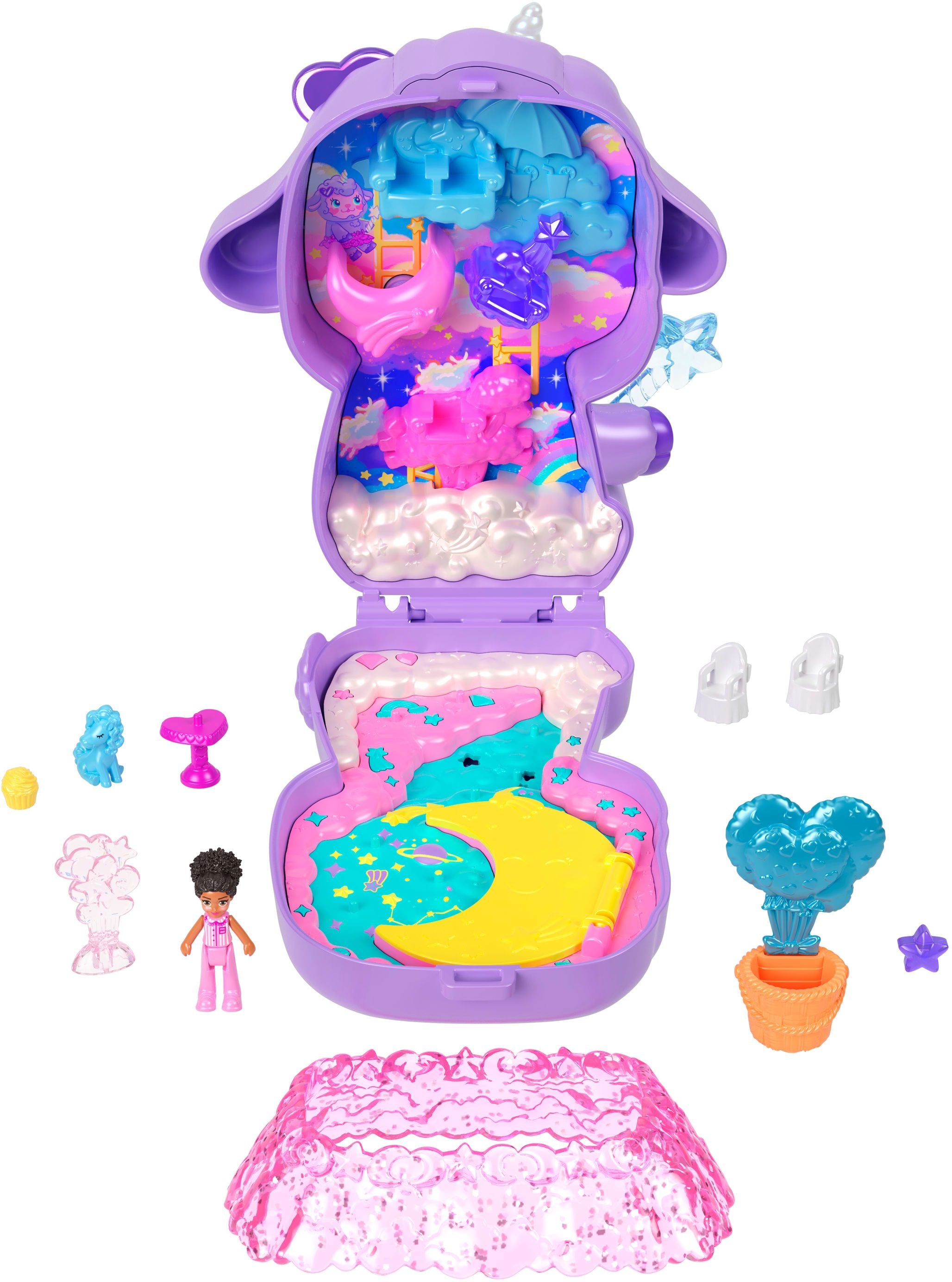 Polly Pocket Lämmchen Schatulle - Bild 5