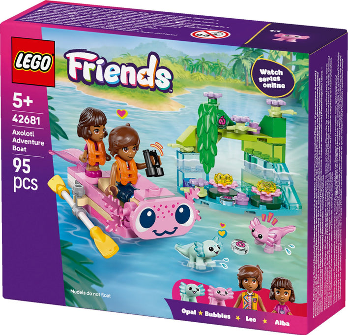 LEGO Friends Axolotl-Abenteuerboot 42681