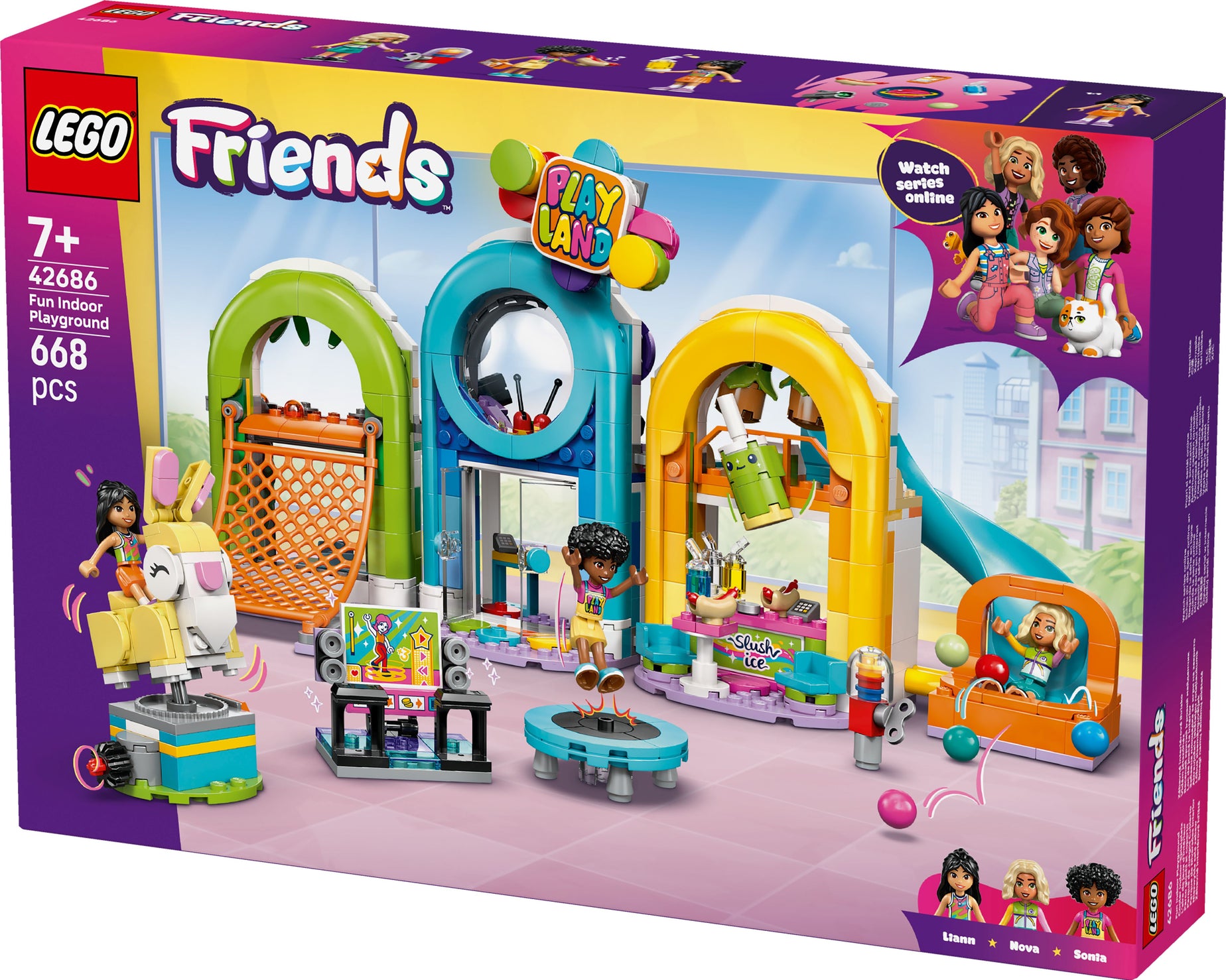 LEGO Friends Cooler Indoor-Spielplatz 42686
