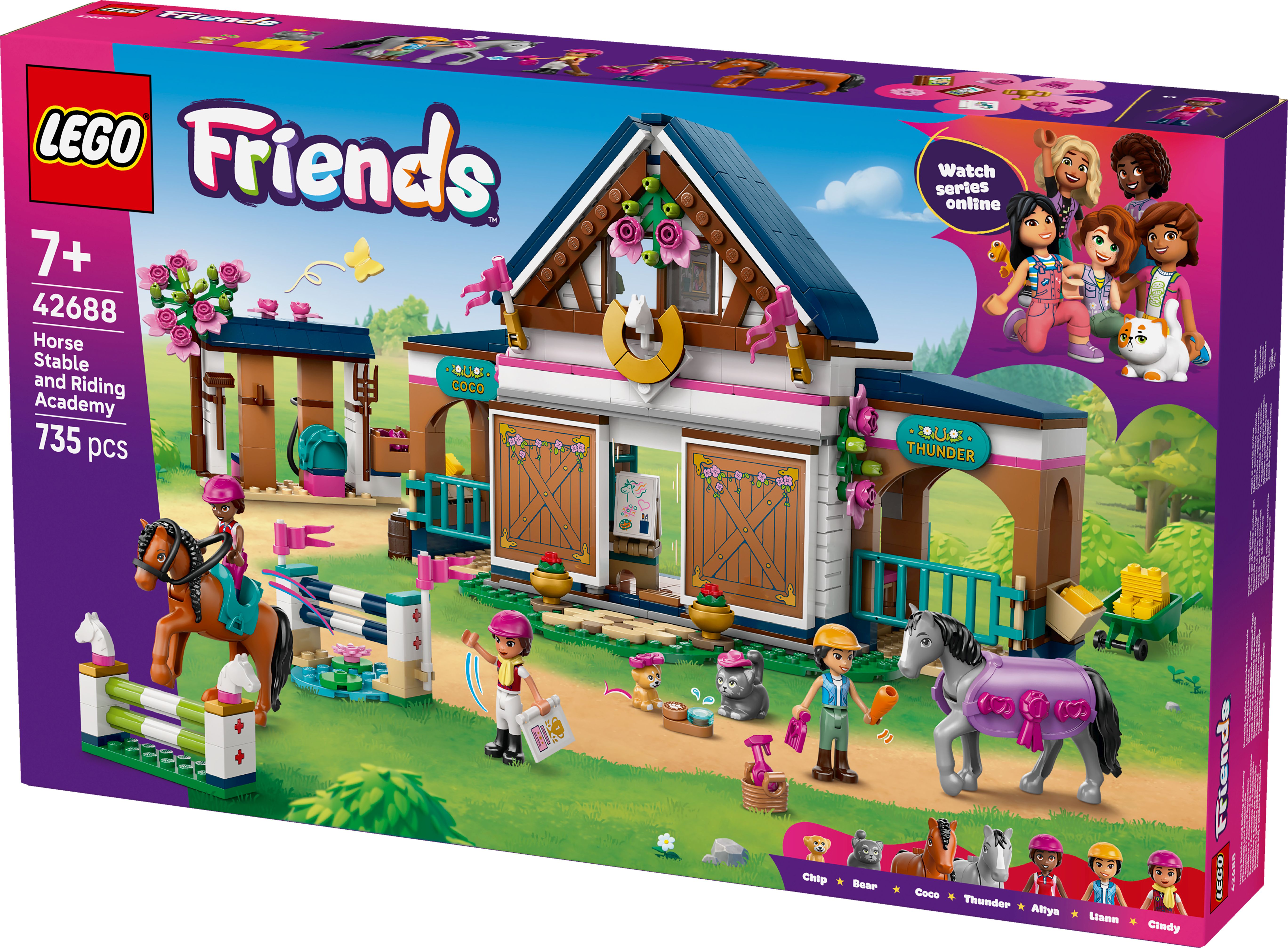 LEGO Friends Pferdestall und Reitschule 42688 - Bild 1