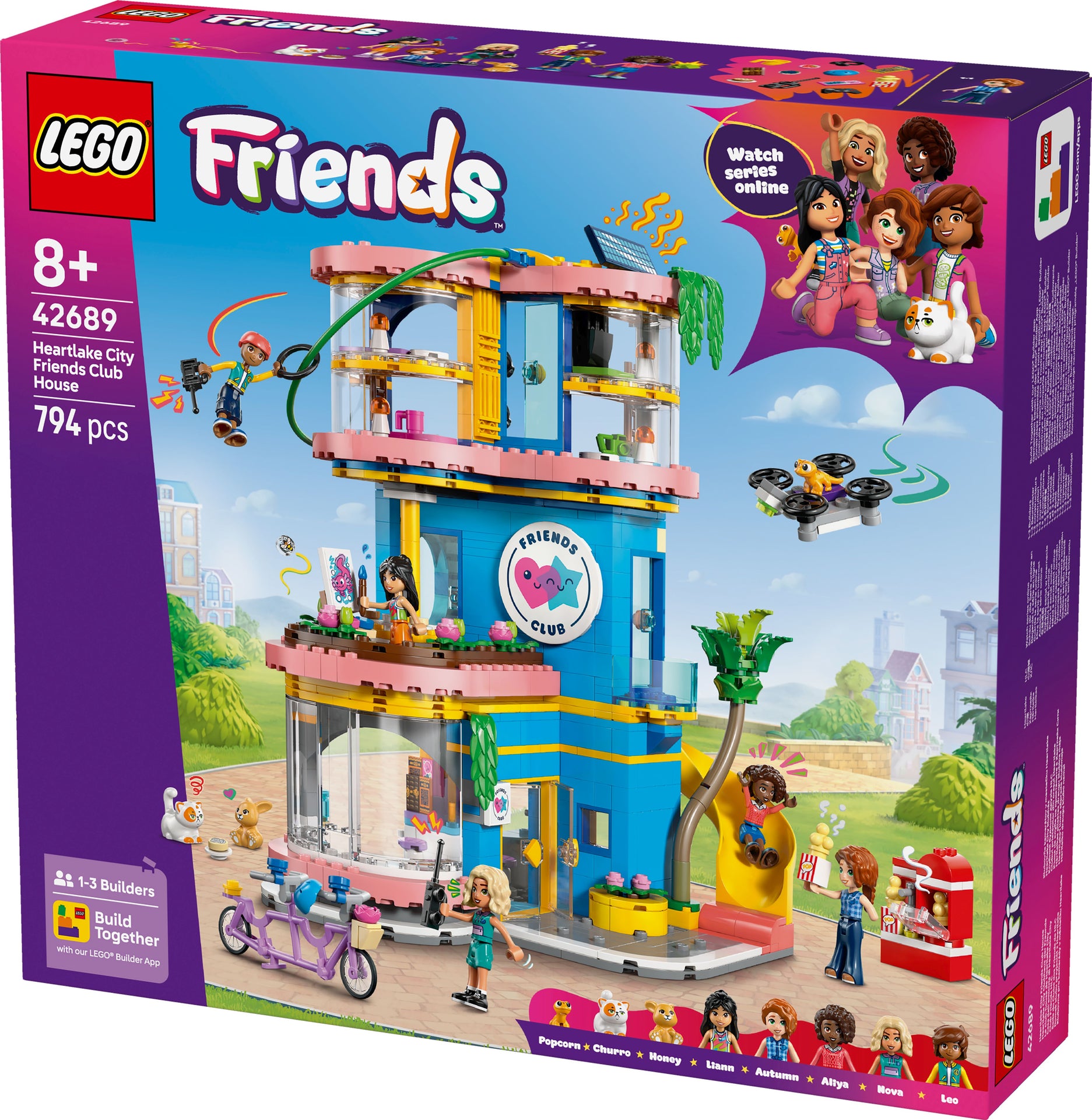 LEGO Friends Heartlake City Clubhaus der Freunde 42689