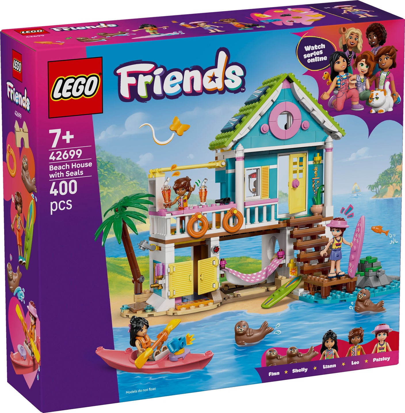 LEGO Friends Strandhaus mit Robben 42699