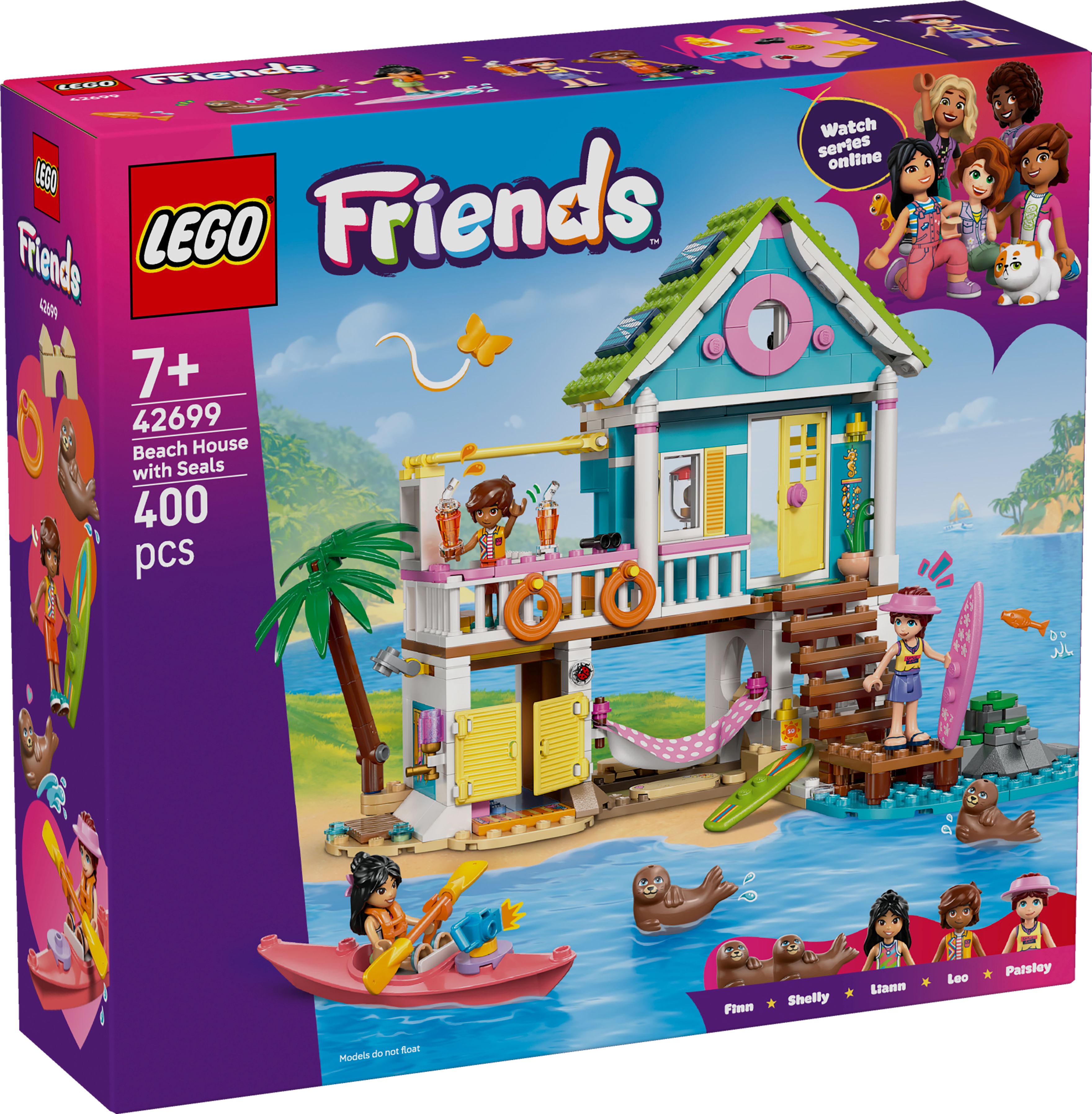 LEGO Friends Strandhaus mit Robben 42699 - Bild 1