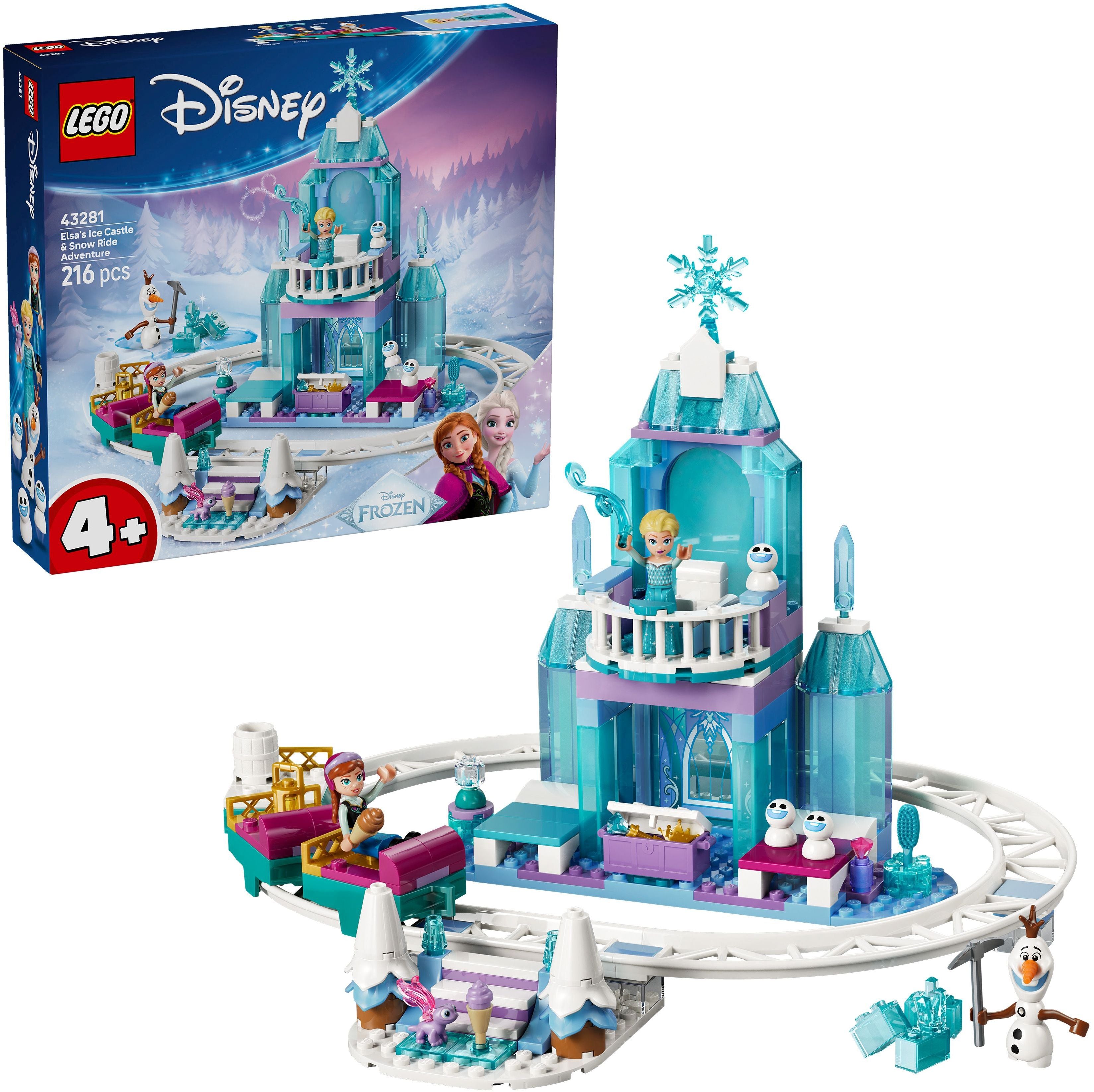LEGO Disney 43281 Elsas Schlittenfahrt um den Eispalast - Bild 6