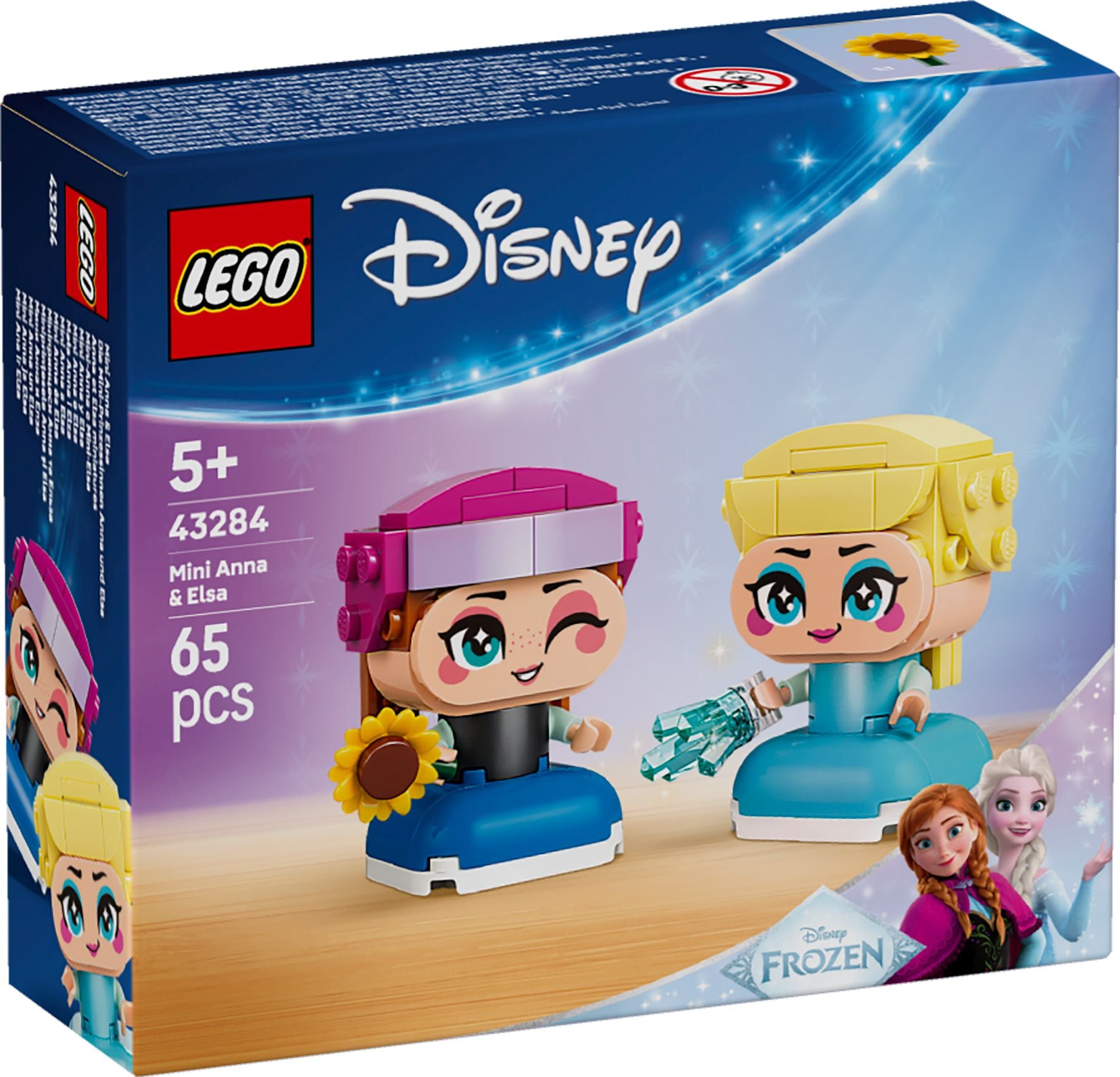 LEGO Disney 43284 Die Mini-Prinzessinnen Anna und Elsa - Bild 1