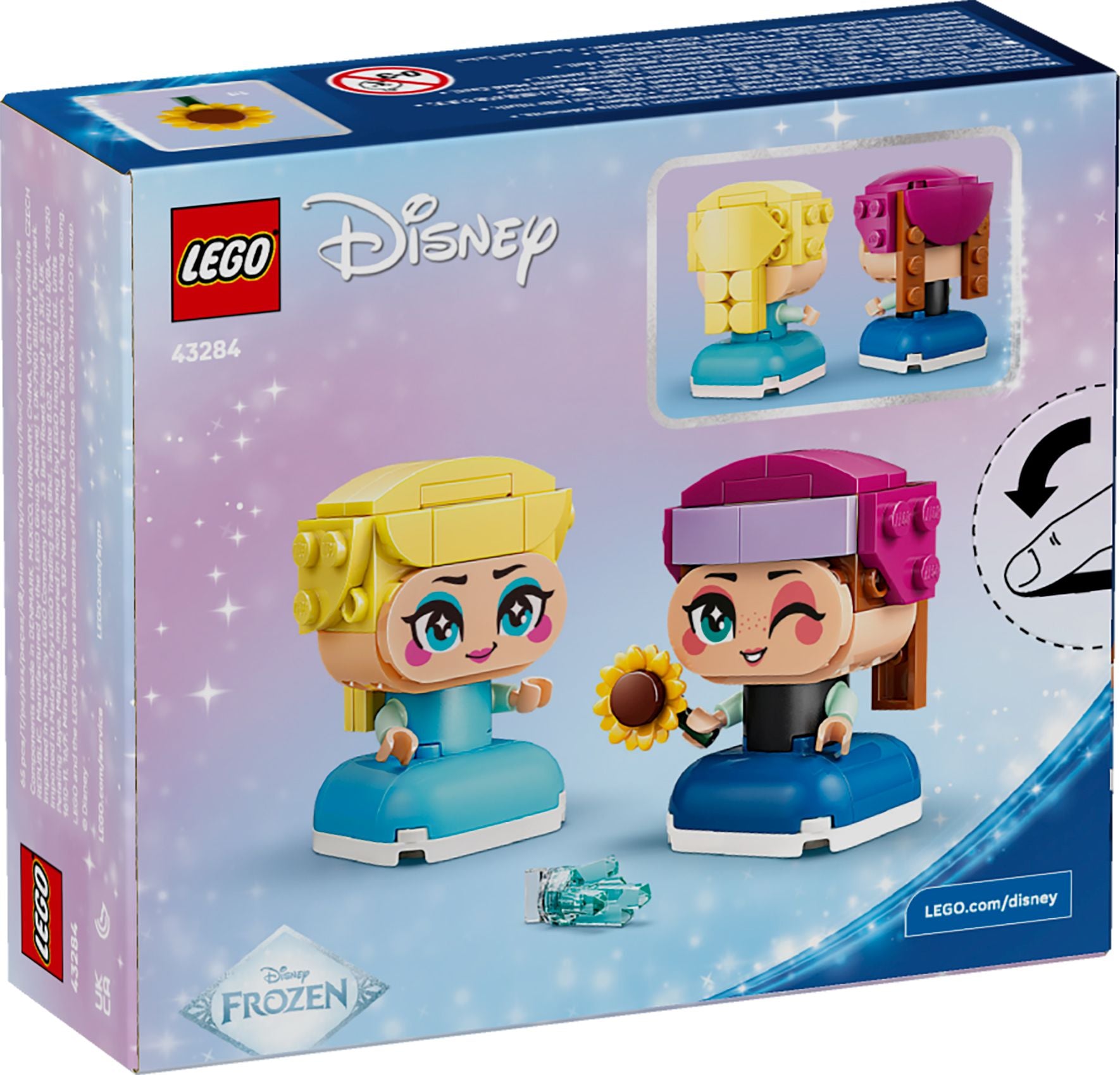 LEGO Disney 43284 Die Mini-Prinzessinnen Anna und Elsa - Bild 6