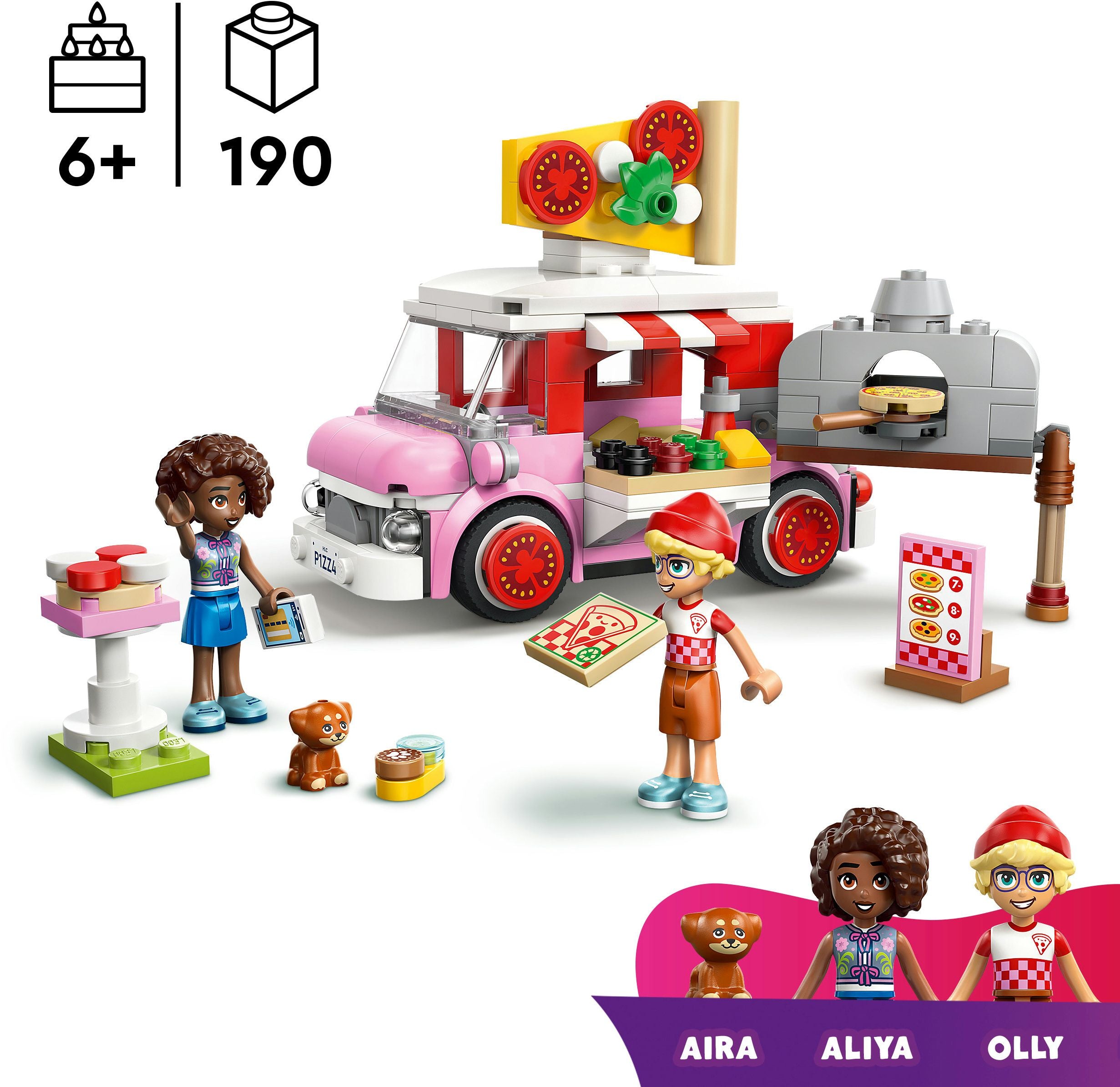 LEGO® Friends 42694 Pizzawagen - Bild 10