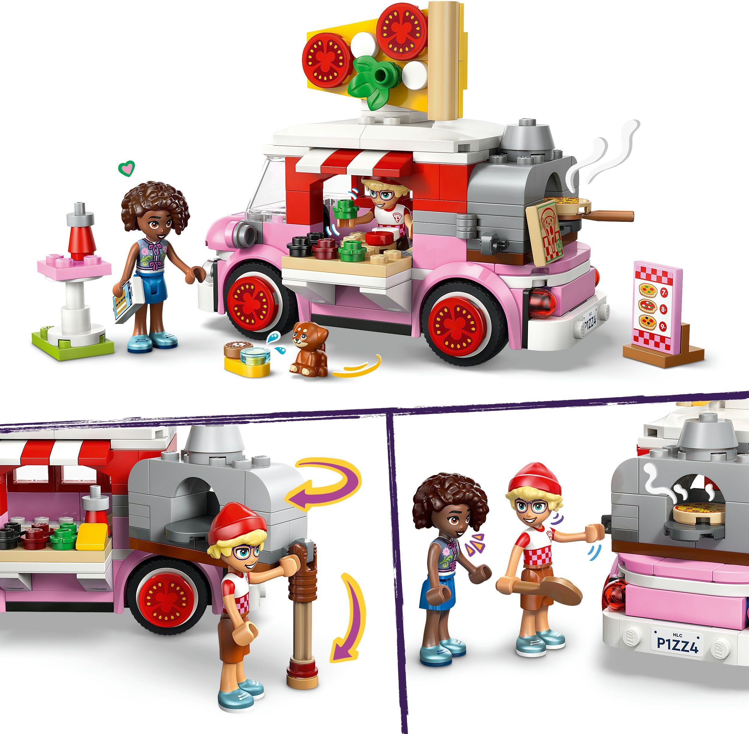 LEGO® Friends 42694 Pizzawagen - Bild 8