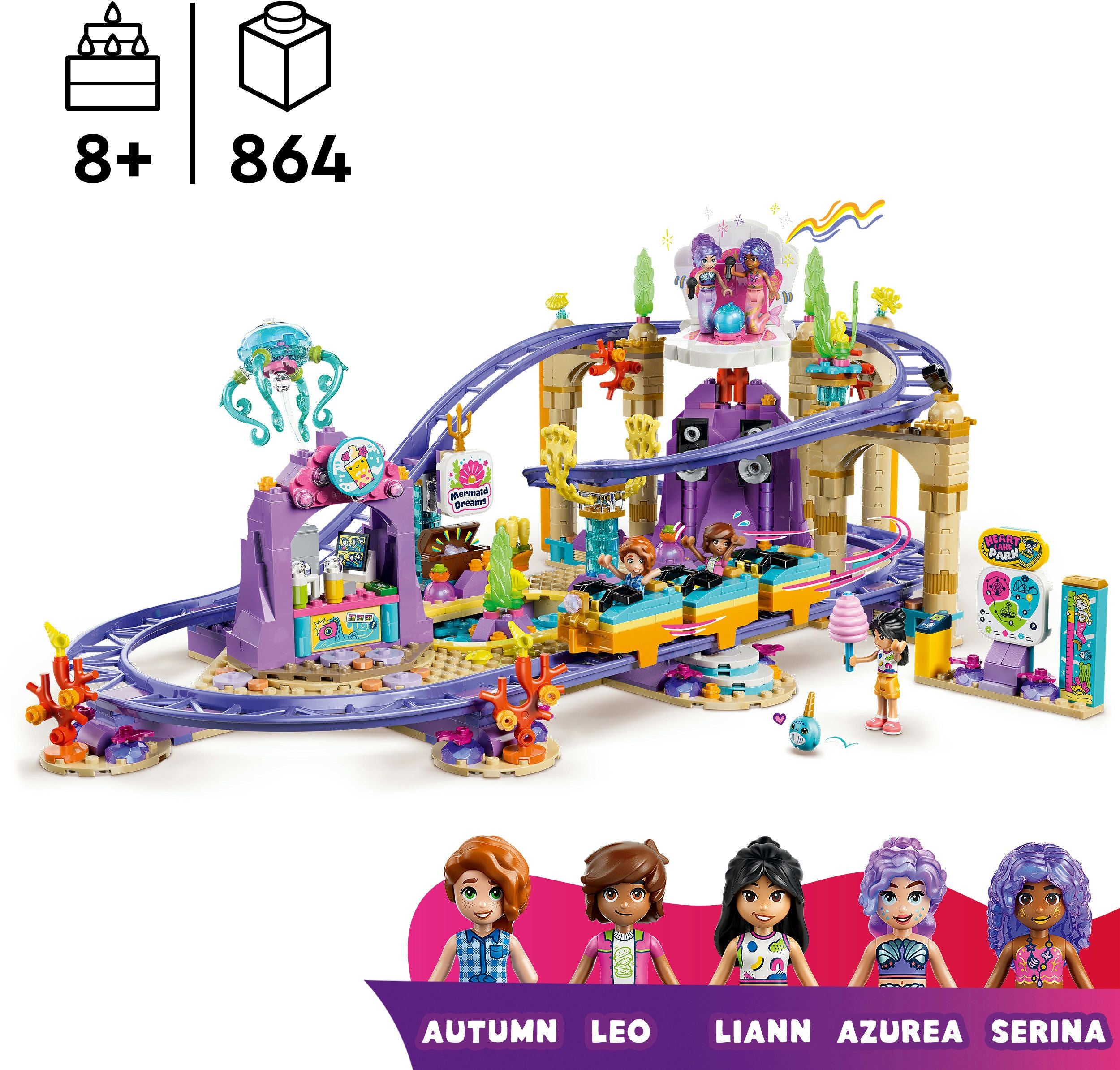 LEGO® Friends 42703 Meerjungfrauen-Achterbahn - Bild 8