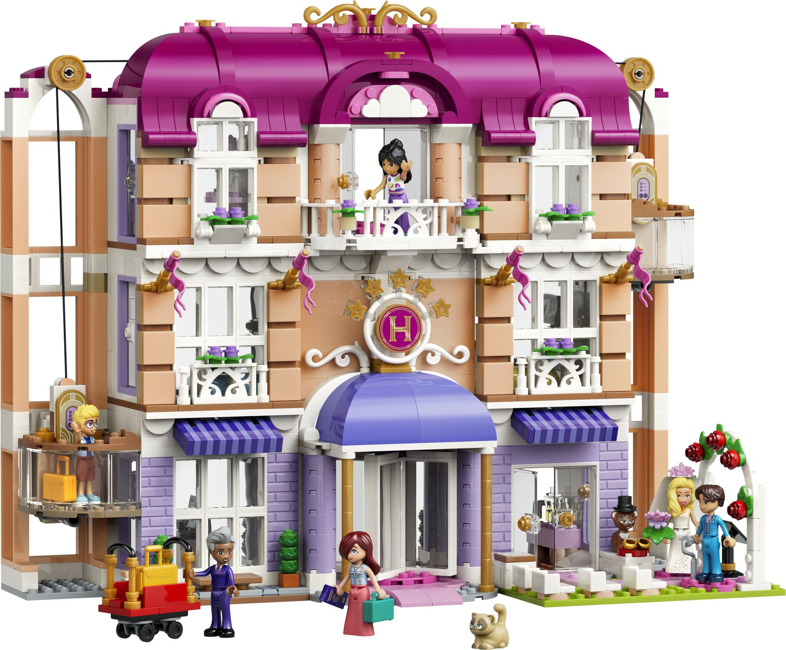 LEGO® Friends 42704 Das Grandhotel von Heartlake City - Bild 2