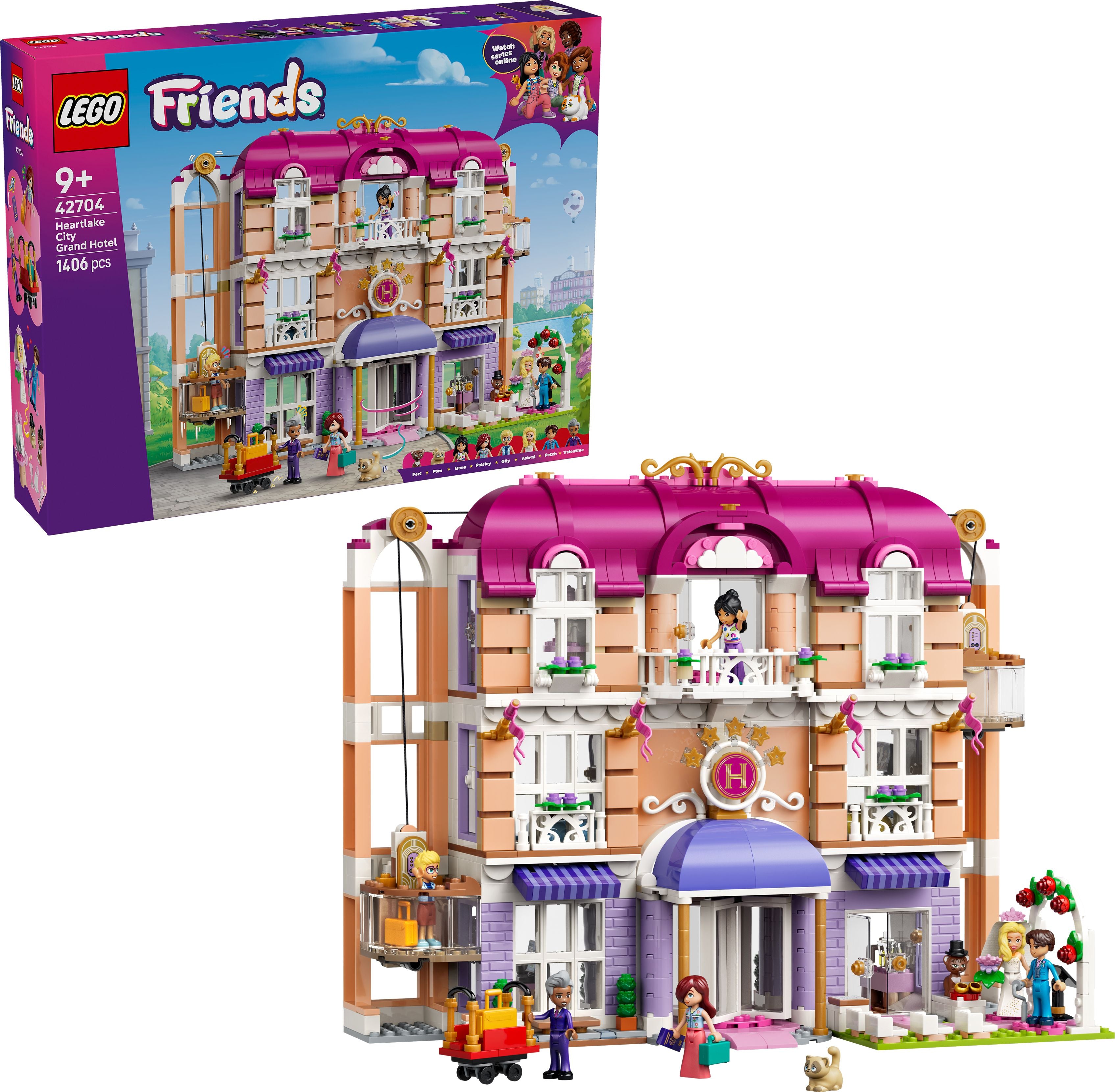 LEGO® Friends 42704 Das Grandhotel von Heartlake City - Bild 1