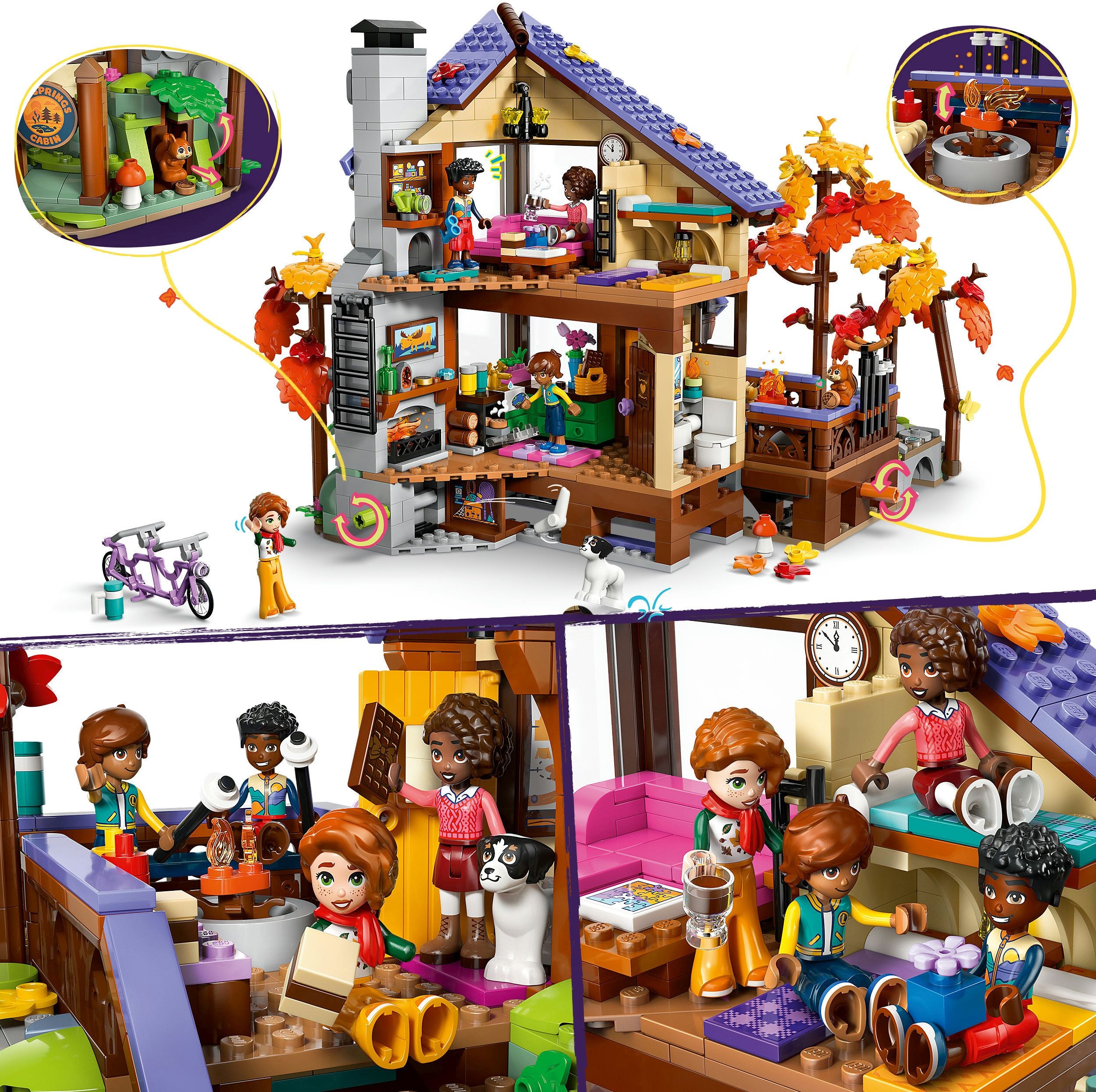 LEGO® Friends 42705 Gemütliche Hütte im Herbstwald - Bild 10