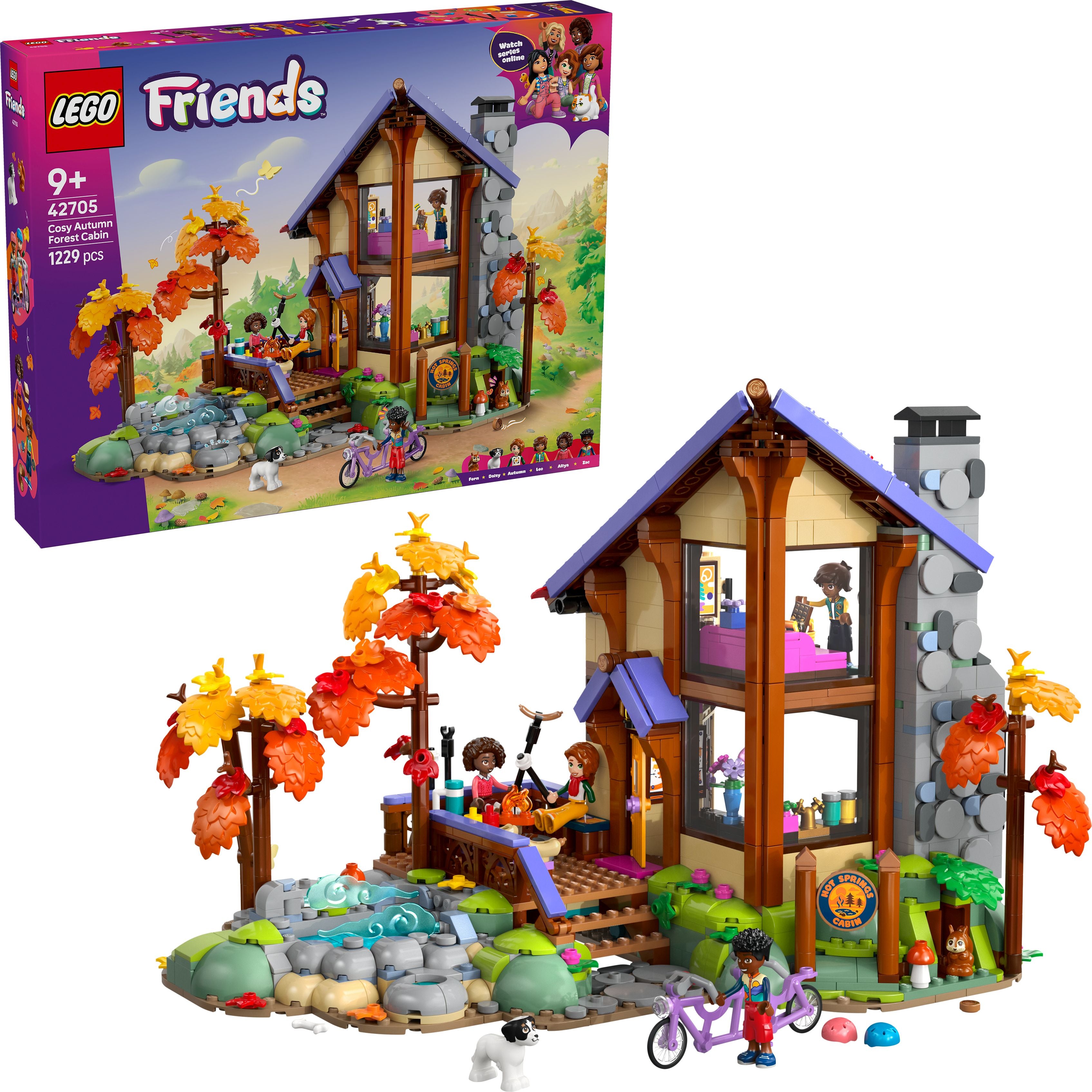 LEGO® Friends 42705 Gemütliche Hütte im Herbstwald - Bild 1
