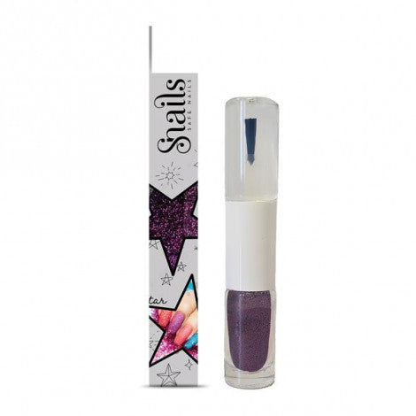Glitzernagellack 2in1 violett - Bild 1