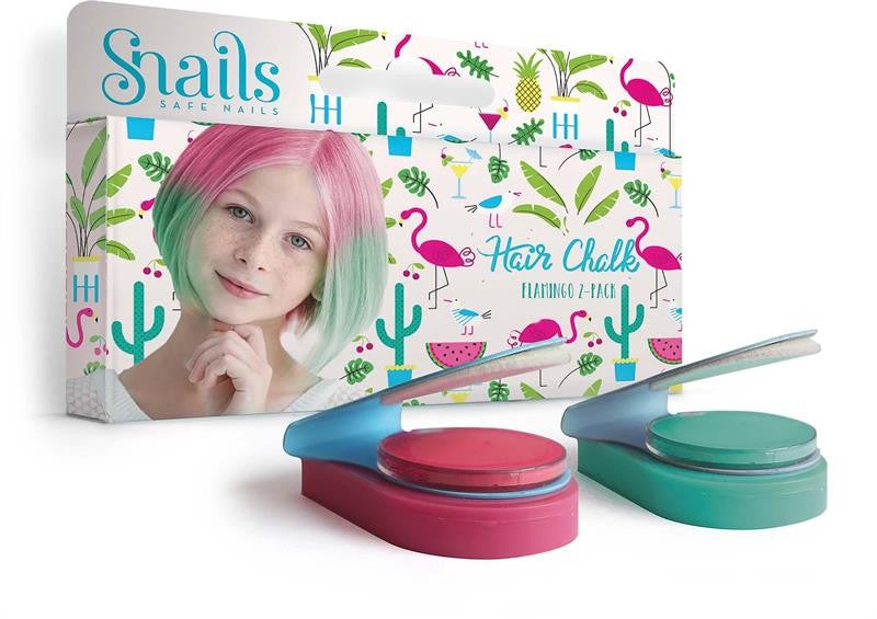Haarkreide Flamingo 2er Set - Bild 1