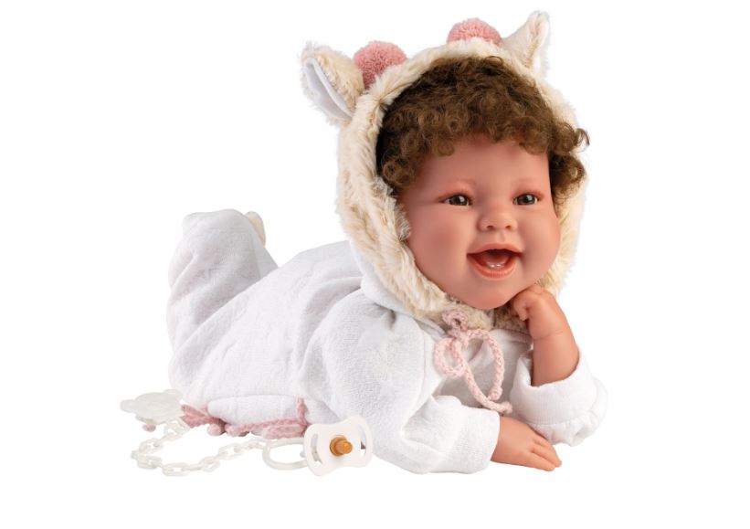 Llorens Babypuppe Tala mit Locken 44cm - Bild 5