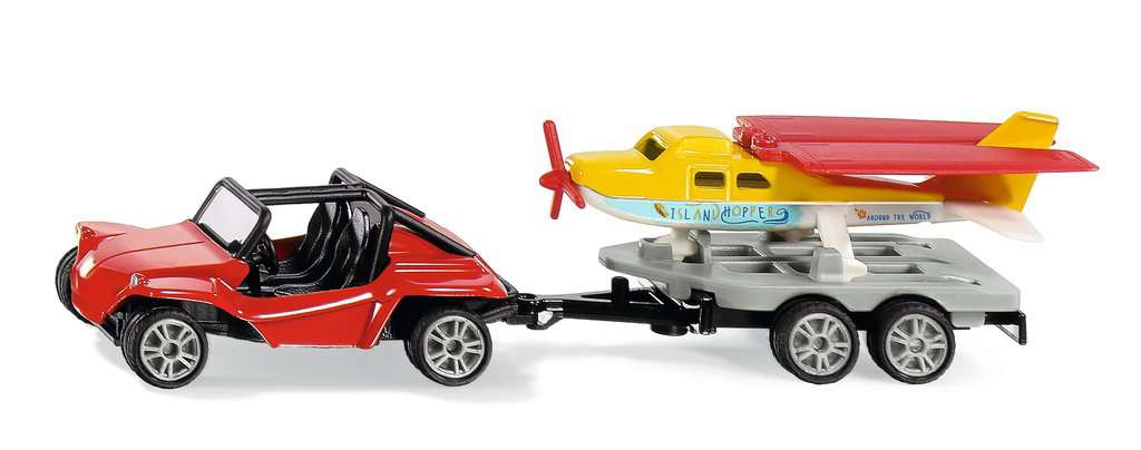 Siku Buggy mit Sportflugzeug 01.696 - Bild 1
