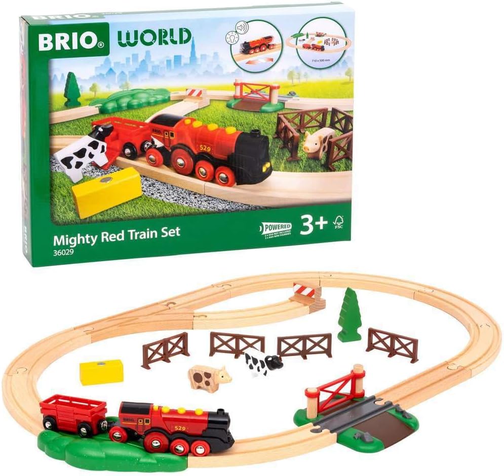 Brio World Mighty Red Train Set 36029 - Bild 5