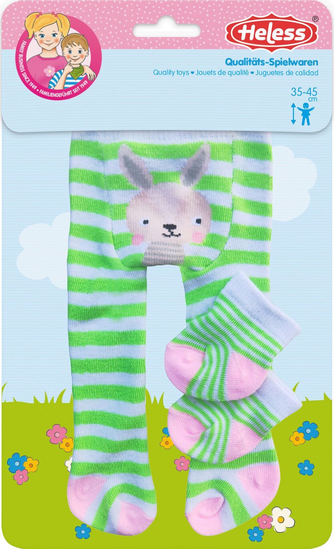 Heless Strumpfhose mit Söckchen Tiere 35-45 cm - Bild 3