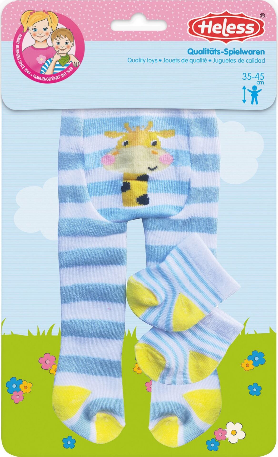 Heless Strumpfhose mit Söckchen Tiere 35-45 cm - Bild 2