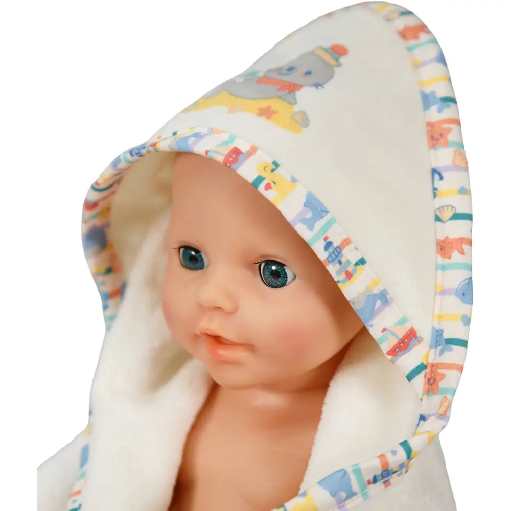 Heless Puppen-Bade-Set Ahoi mit Kapuzenbadetuch - Bild 3