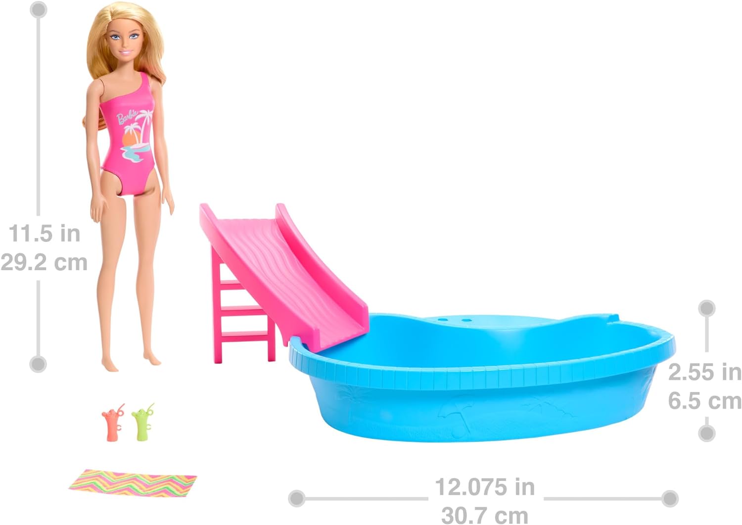 Barbie Pool mit Puppe - Bild 4