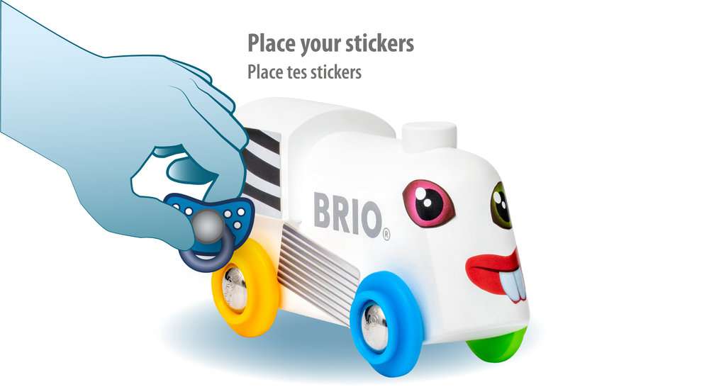 Brio Bahn Sticker-Lokomotive 33979 - Bild 5