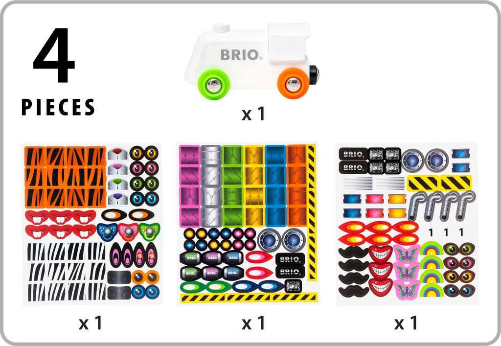 Brio Bahn Sticker-Lokomotive 33979 - Bild 9