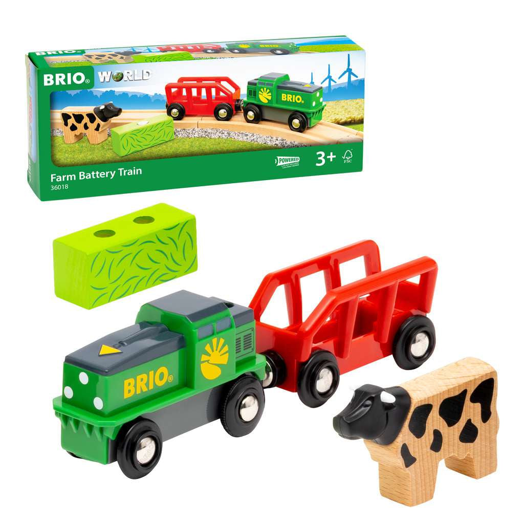 Brio Bauernhof Batteriezug 36.018 - Bild 1