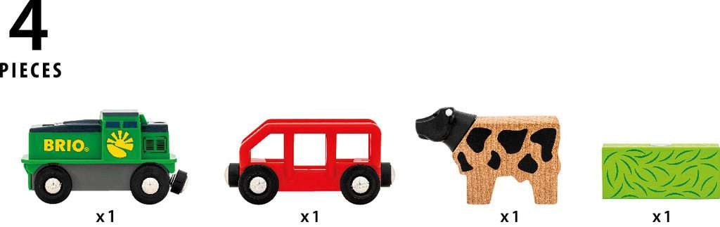 Brio Bauernhof Batteriezug 36.018 - Bild 6