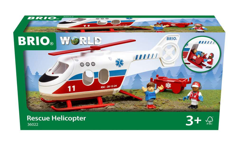 Brio Rescue Helicopter 36022 - Bild 1