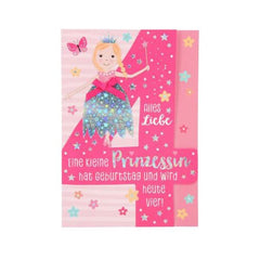 Geburtstagskarte Eine kleine Prinzessin hat heute Geb
