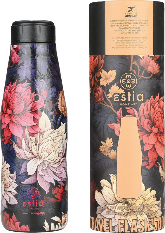 ESTIA Trinkflasche 500 ml Midnight Blossom - Bild 5