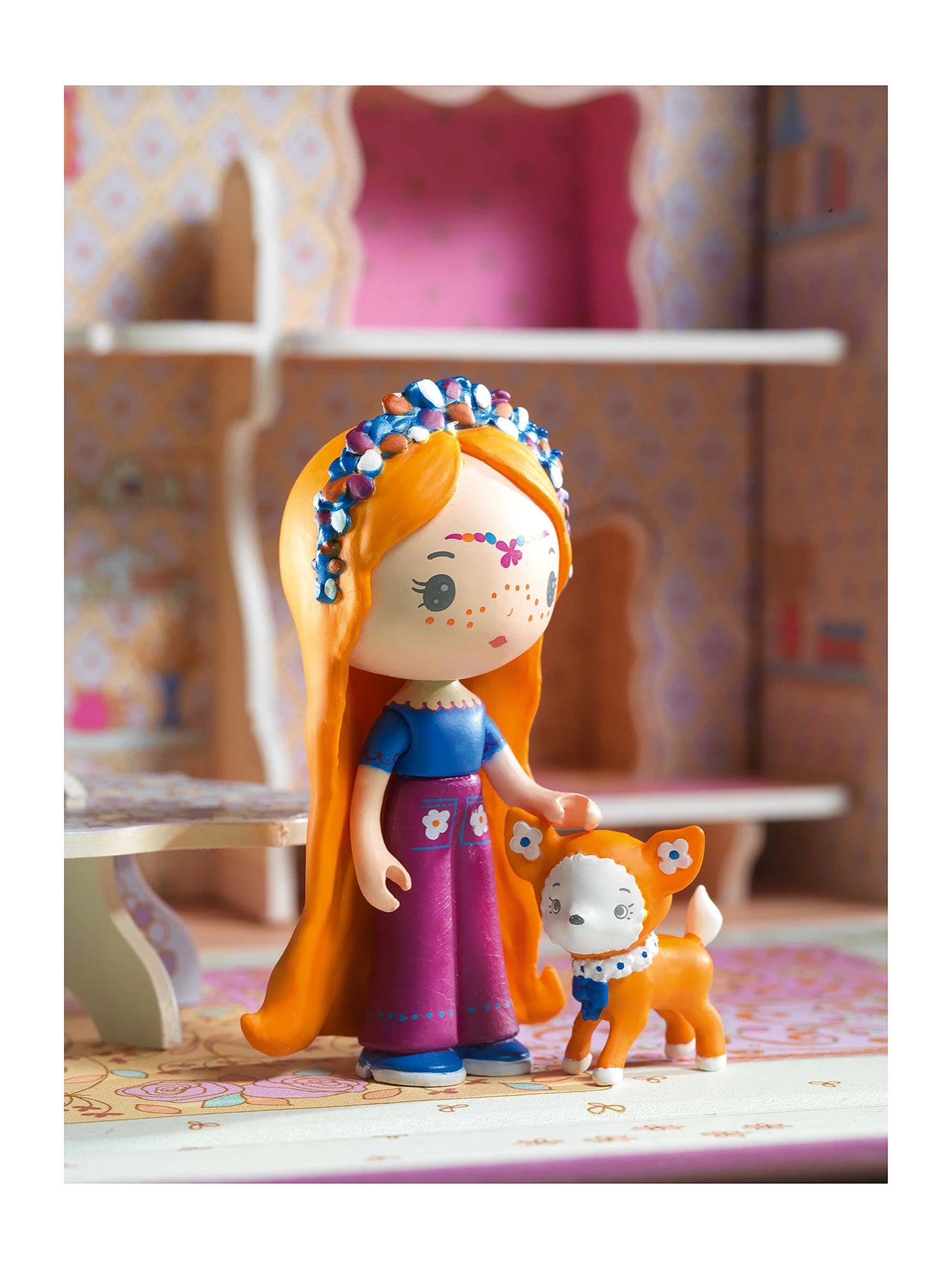 Djeco Tinyly Koffer-Puppenhaus Bluchka & Indie - Bild 4