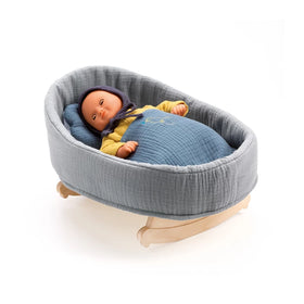 Puppen Schaukelwiege Blue Dream