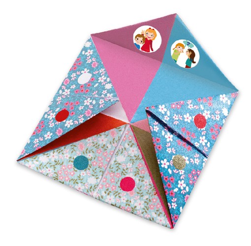 Origami Himmel und Hölle pink - Bild 4