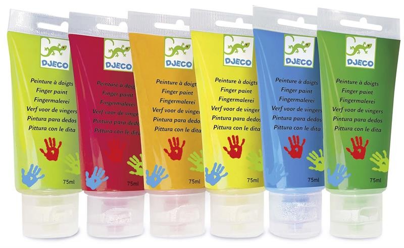 Fingerfarben in der Tube 6x1 - Bild 2