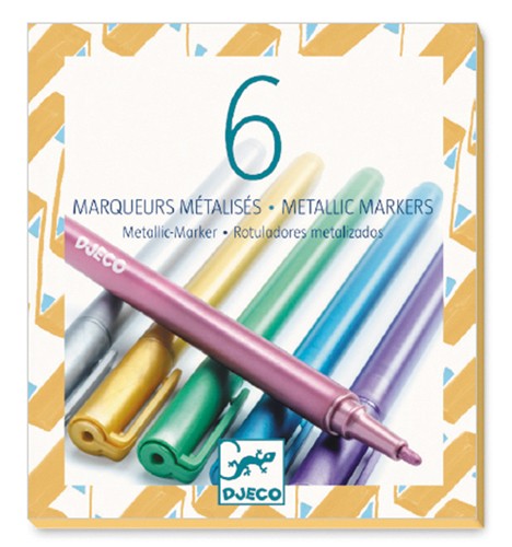 6 Markers metallic - Bild 1